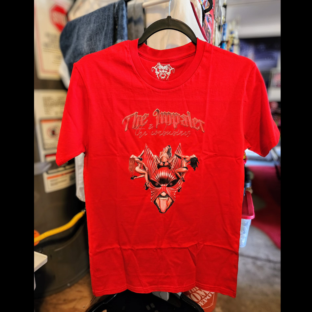 The Impaler Feeding Time Red Tee