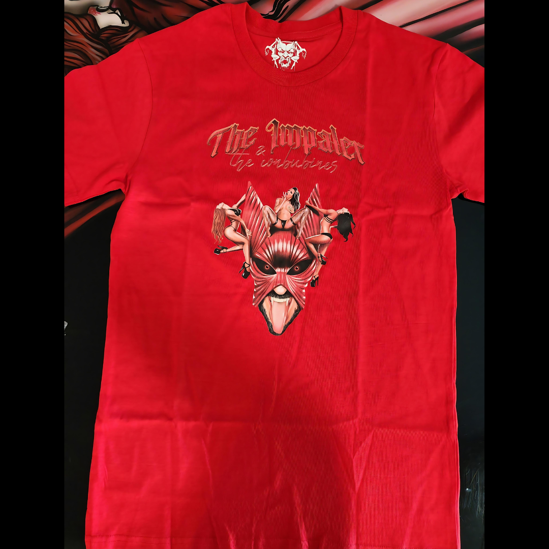 The Impaler Feeding Time Red Tee