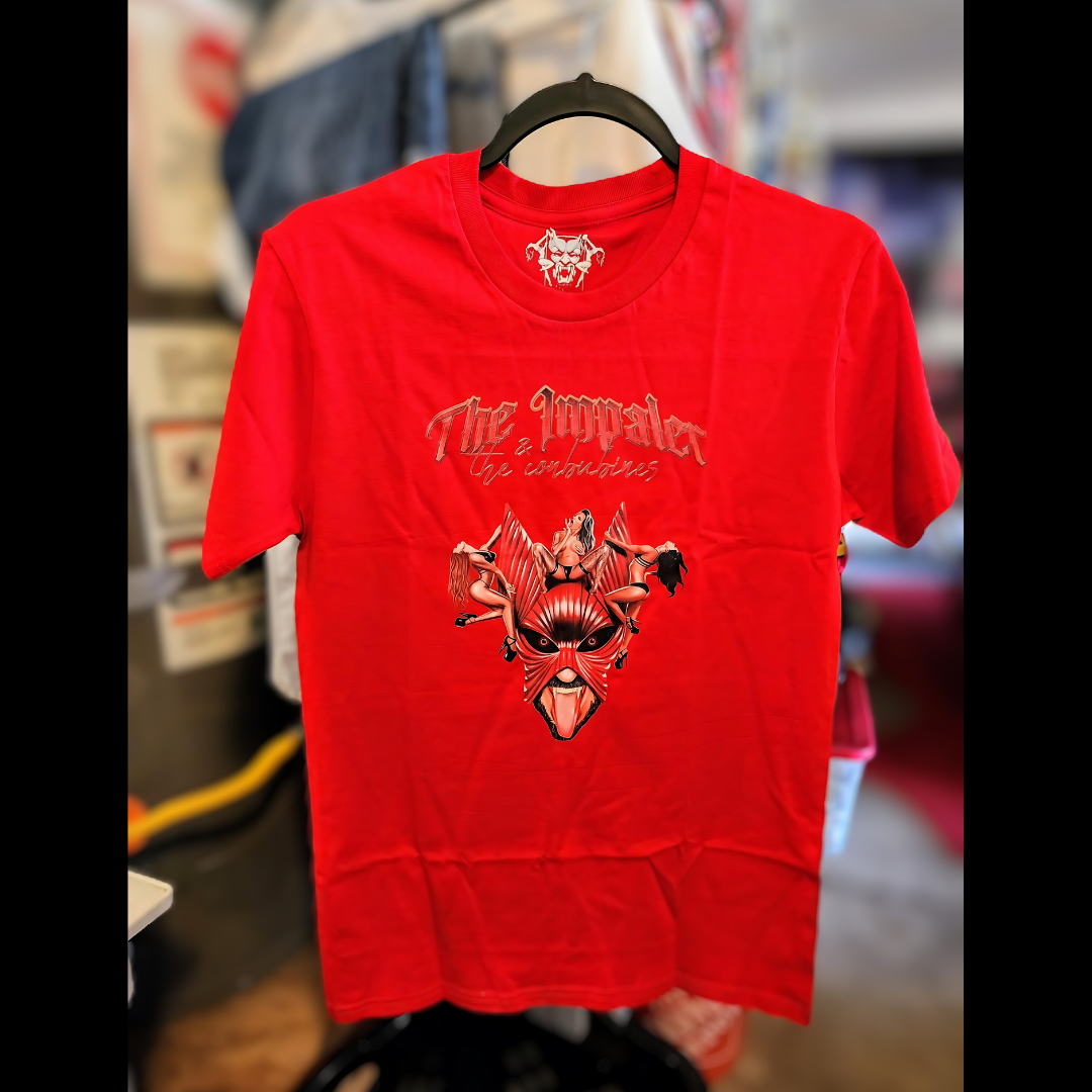 The Impaler Feeding Time Red Tee